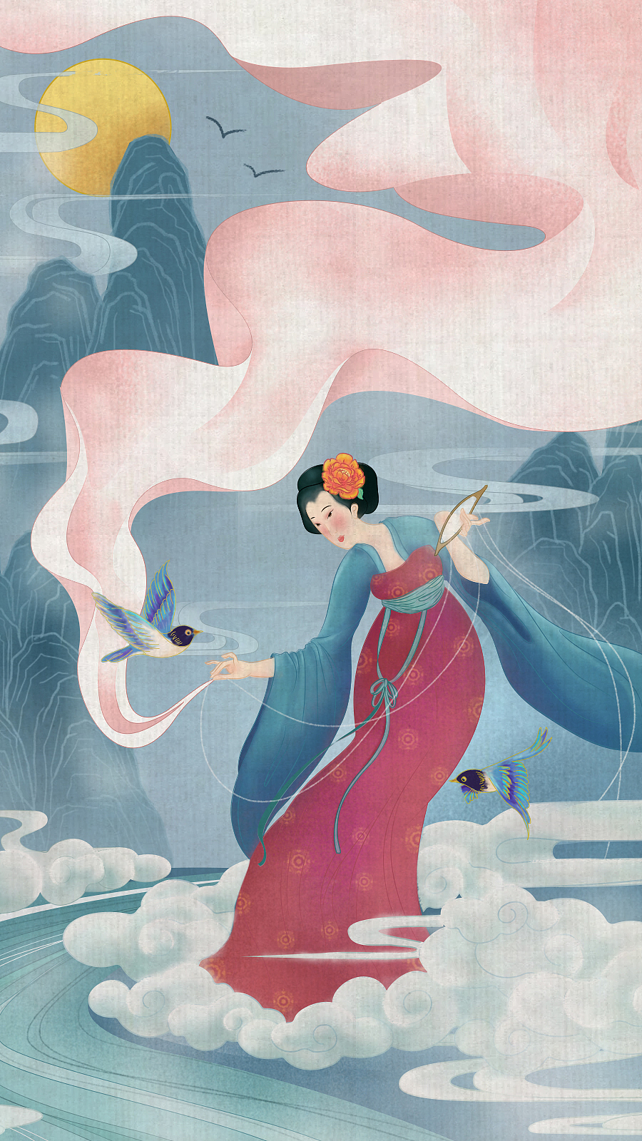 苏菲裸感S国风海报征集（图ZMjk5NzkyNzQ4） - 商业插画 - 站酷设计师阳小树原创素材 - 站酷ZCOOL