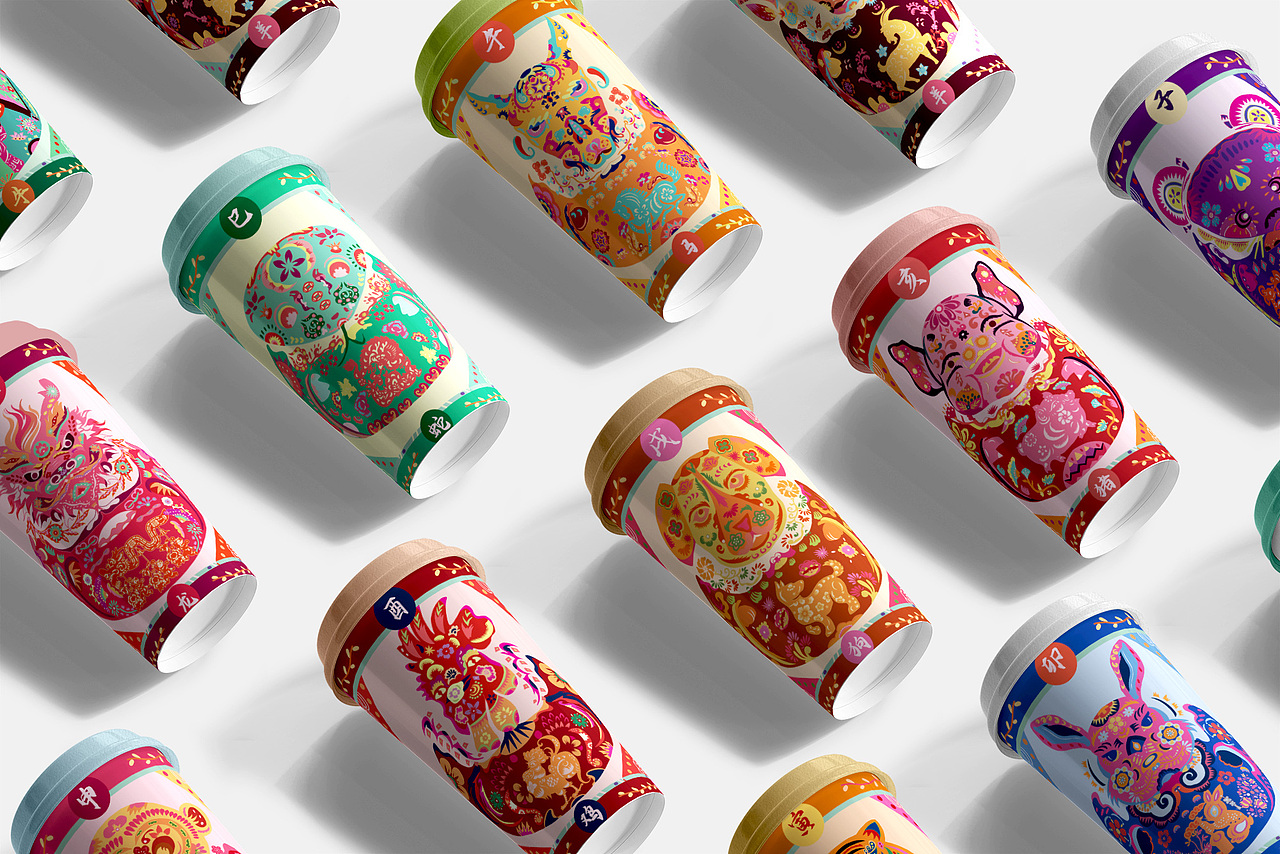 非遗文化——十二生肖剪纸系列