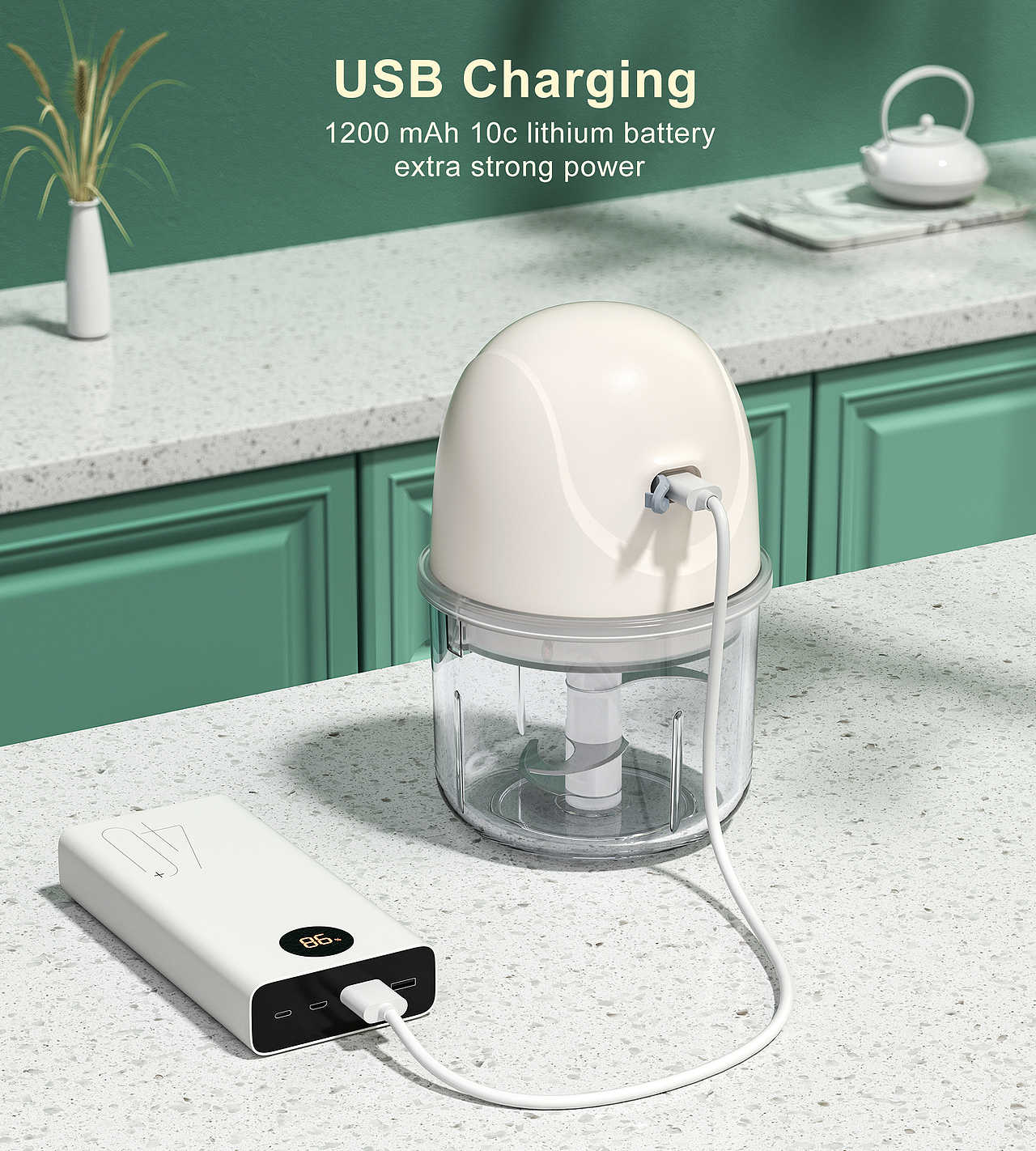 厨房小家电迷你绞肉机