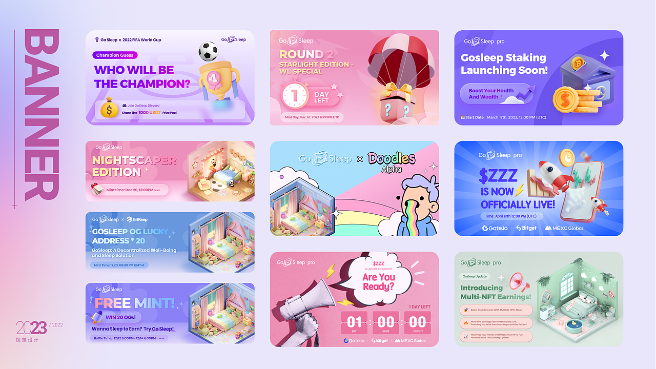 个人|UI/UX Portfolio设计作品集(2023)