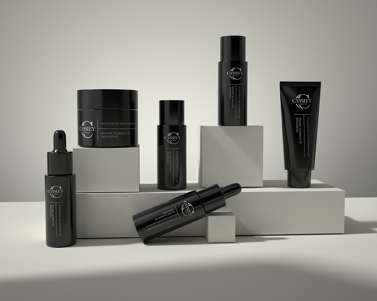 卡丝 黑金套 系列 与 试用装 设计