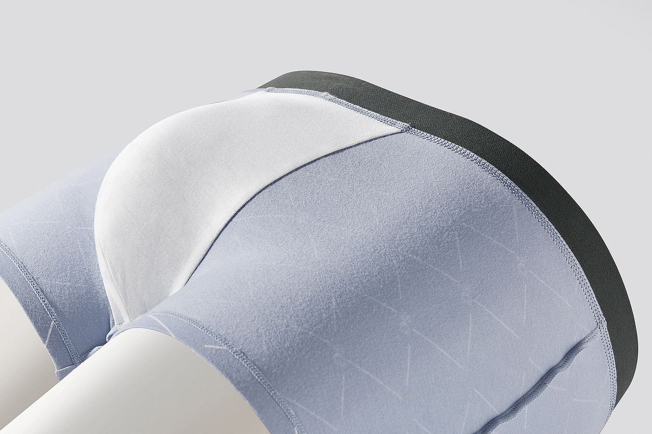 1月男士内裤内档细节拍摄