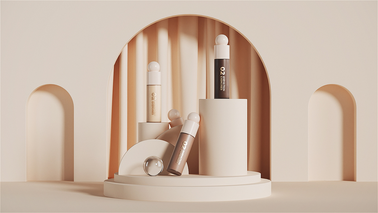 粉底液动画练习（图ZMzAxNDc1MTAw） - 动画/影视 - 站酷设计师倔强工具人原创素材 - 站酷ZCOOL