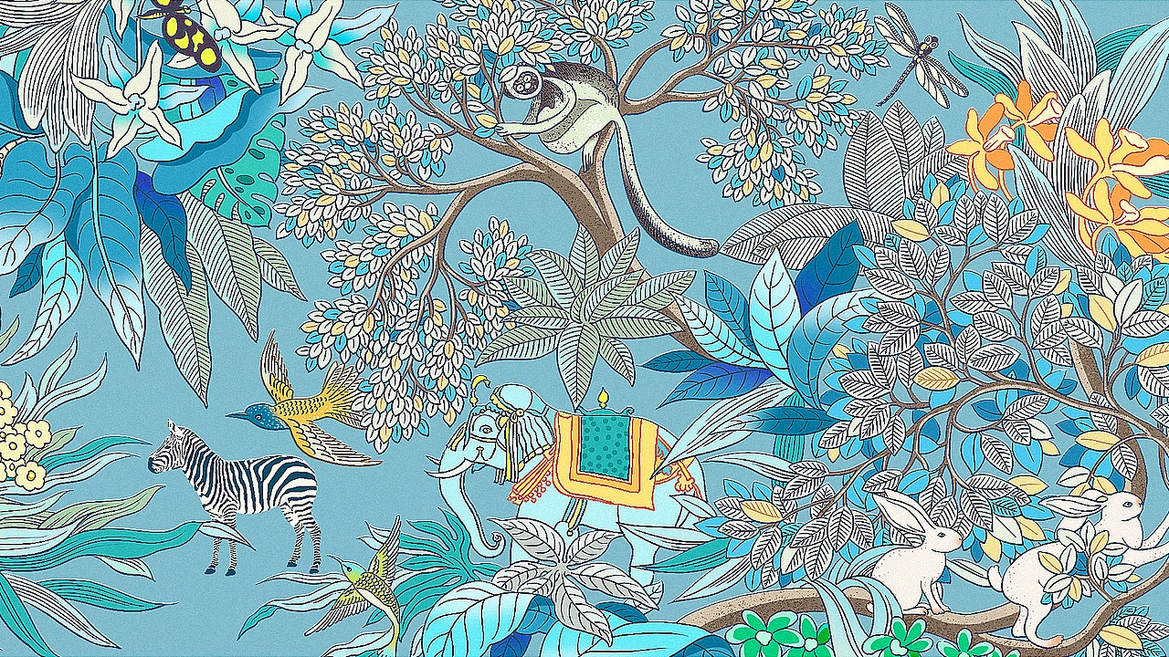 真工酱酒 兔年生肖纪念酒包装插画设计