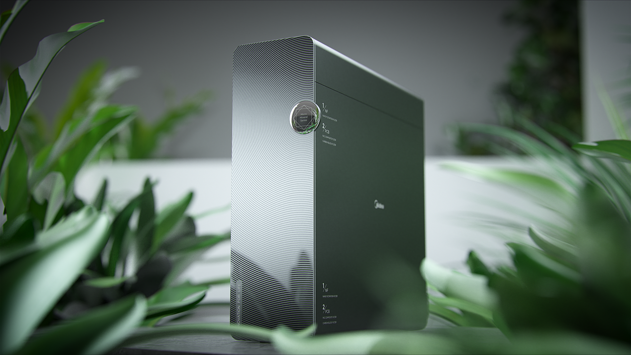 Midea 美的净水器（图ZMzIxNzgwNjA4） - 产品 - 站酷设计师逐光而行CG原创素材 - 站酷ZCOOL