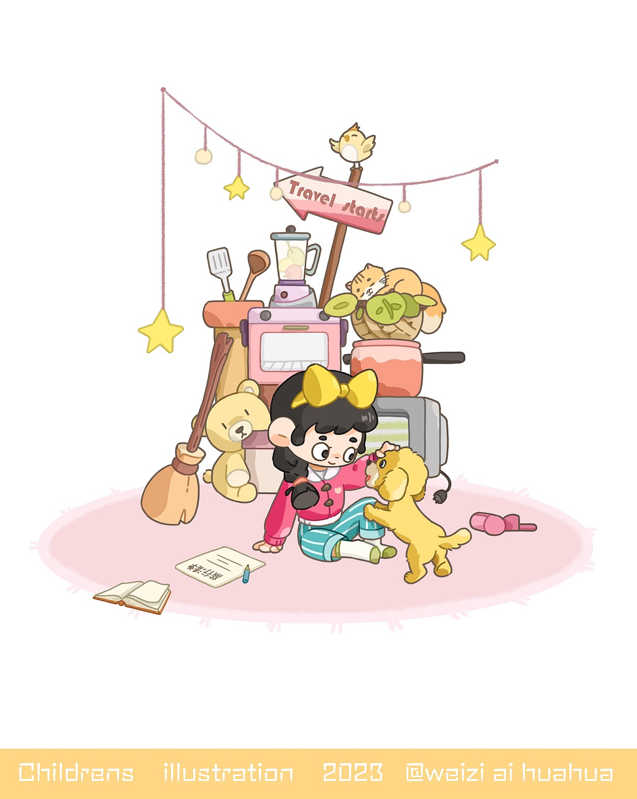 从角色设定到世界观（图ZMzQ3ODAzNjAw） - 儿童插画 - 站酷设计师薇子爱画画原创素材 - 站酷ZCOOL