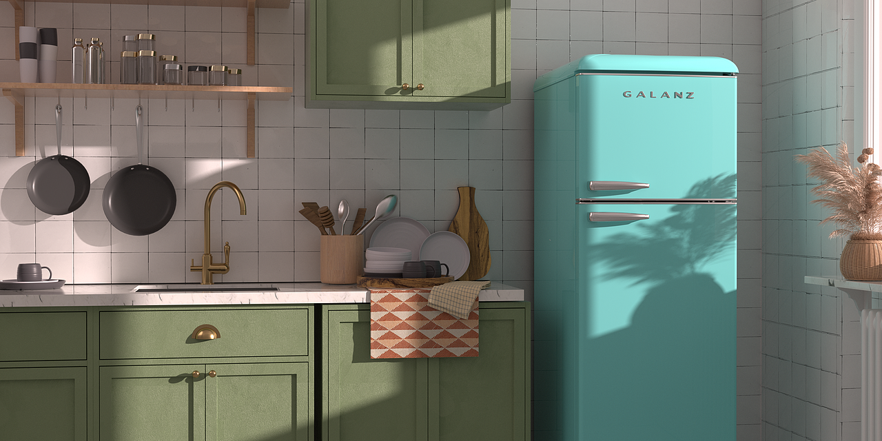 2022 暖调 家电场景 渲染