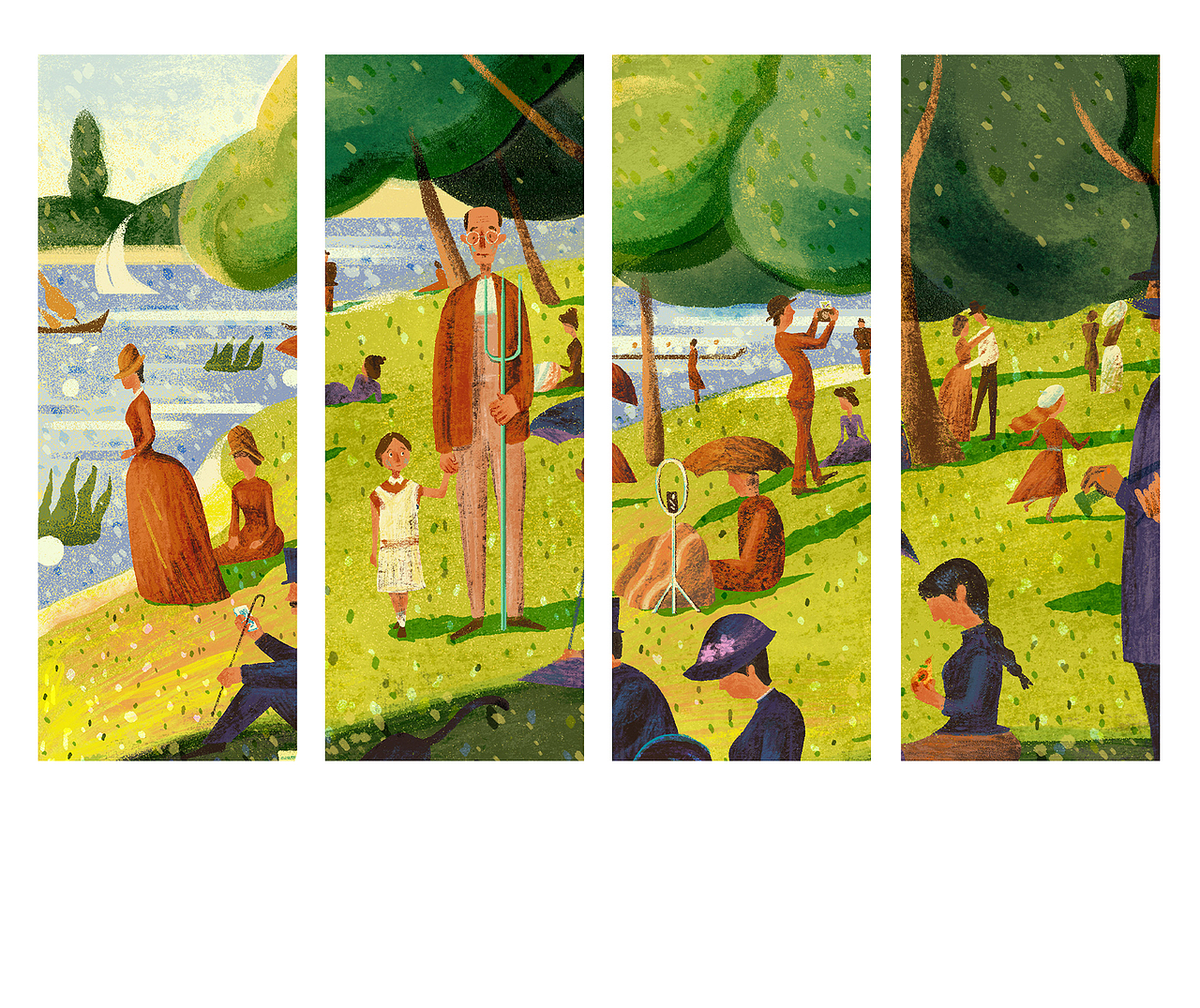 《友情客串》名画临摹