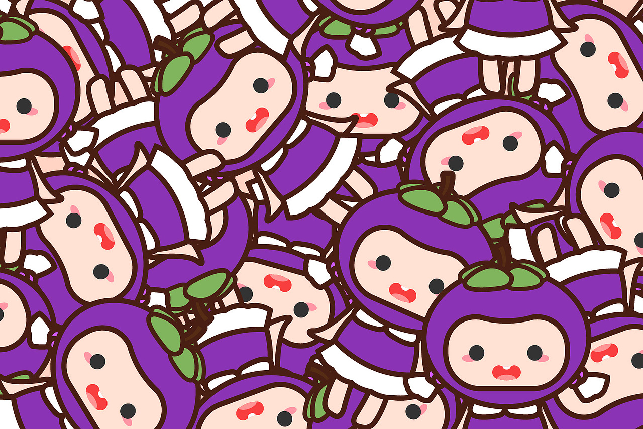 甜甜的橘果少女——甜橘果果（图ZMzA1ODM1MjE2） - IP形象 - 站酷设计师墨梓离原创素材 - 站酷ZCOOL