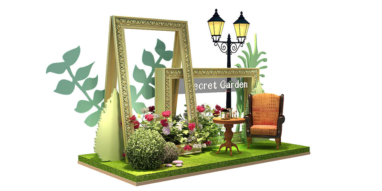 森林主题美陈（图ZMzQ0MTE1Mjgw） - 商业空间设计 - 站酷设计师Dream一拳原创素材 - 站酷ZCOOL