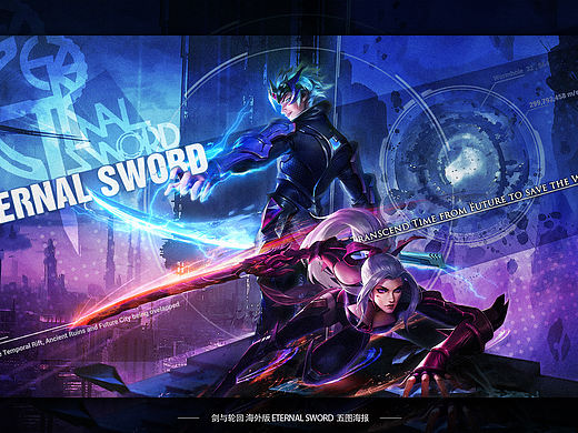 MMO海外发行游戏海报