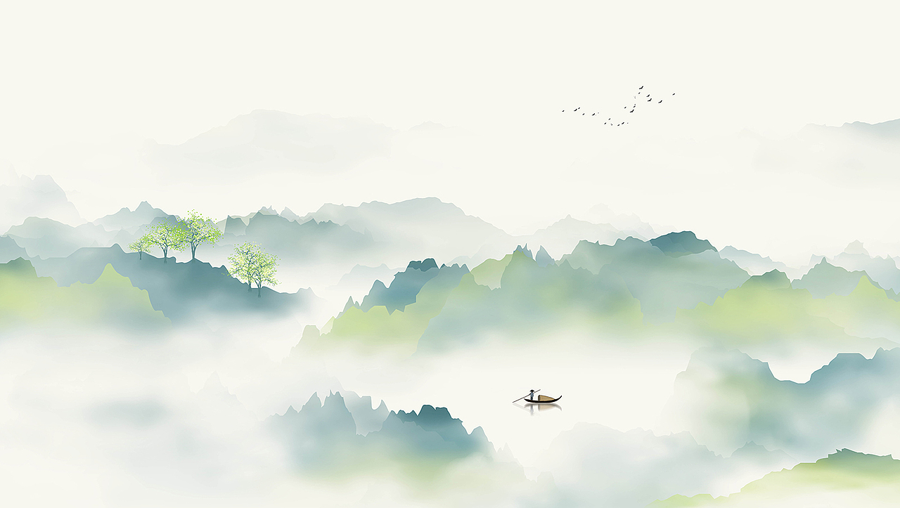 悠悠山水，岁月绵长（图ZMzQ0MDg5NjQ4） - 其他平面 - 站酷设计师shelly雪原创素材 - 站酷ZCOOL