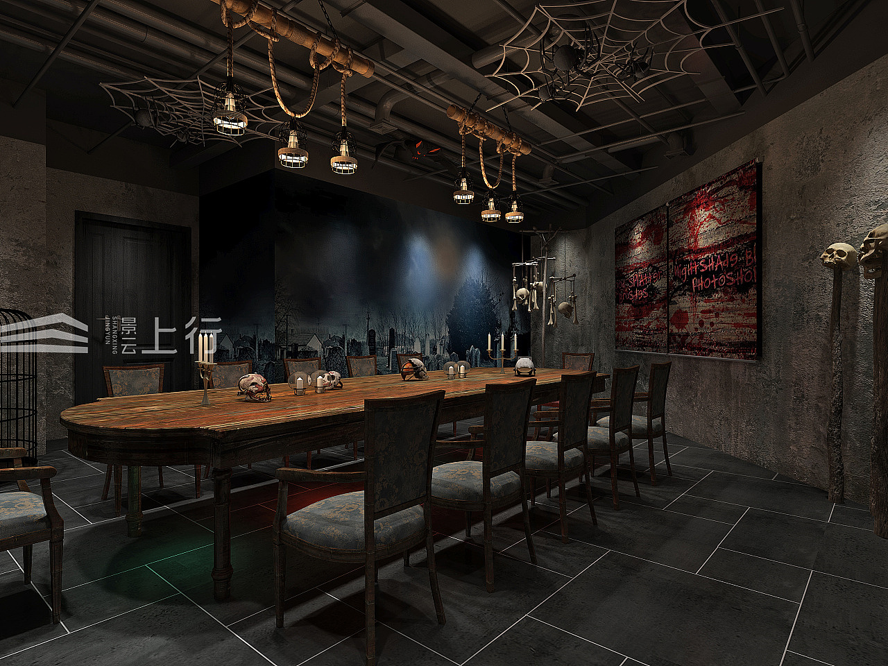 剧本杀的“国潮崛起”|成都剧本杀装修设计|设计案例