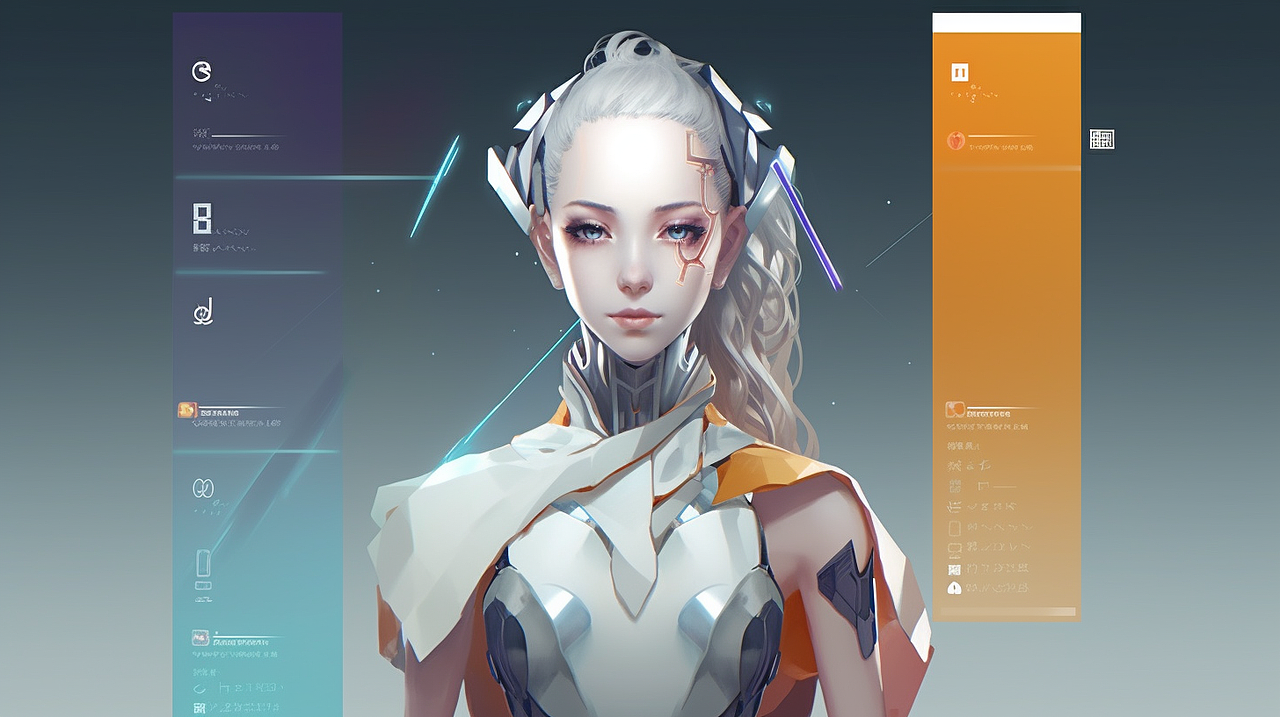 Midjourney 可以做游戏UI界面概念图了，太酷了！（图ZMzQyMjI1Mzg4） - AI作品 - 站酷设计师元宝啊圆宝原创素材 - 站酷ZCOOL