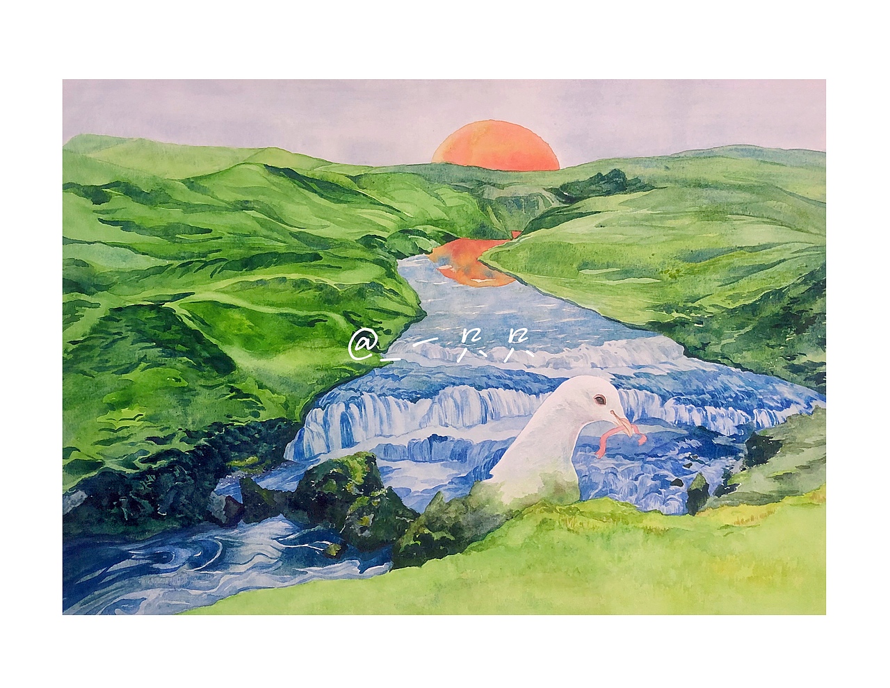 原创插画-水彩练习（图ZMzQzNTAzNzU2） - 商业空间设计 - 站酷设计师一只只033原创素材 - 站酷ZCOOL