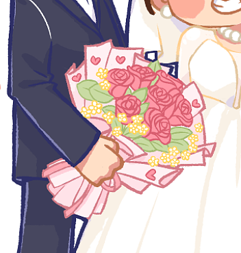 给妹妹画的的结婚立牌（图ZMzM1NzUwOTAw） - 其他平面 - 站酷设计师庄个庄原创素材 - 站酷ZCOOL