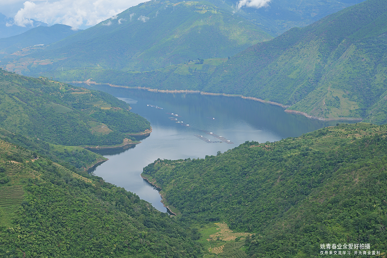 云南临沧凤庆县大寺乡澜沧江自然风光姚青春2023老家拍摄照片