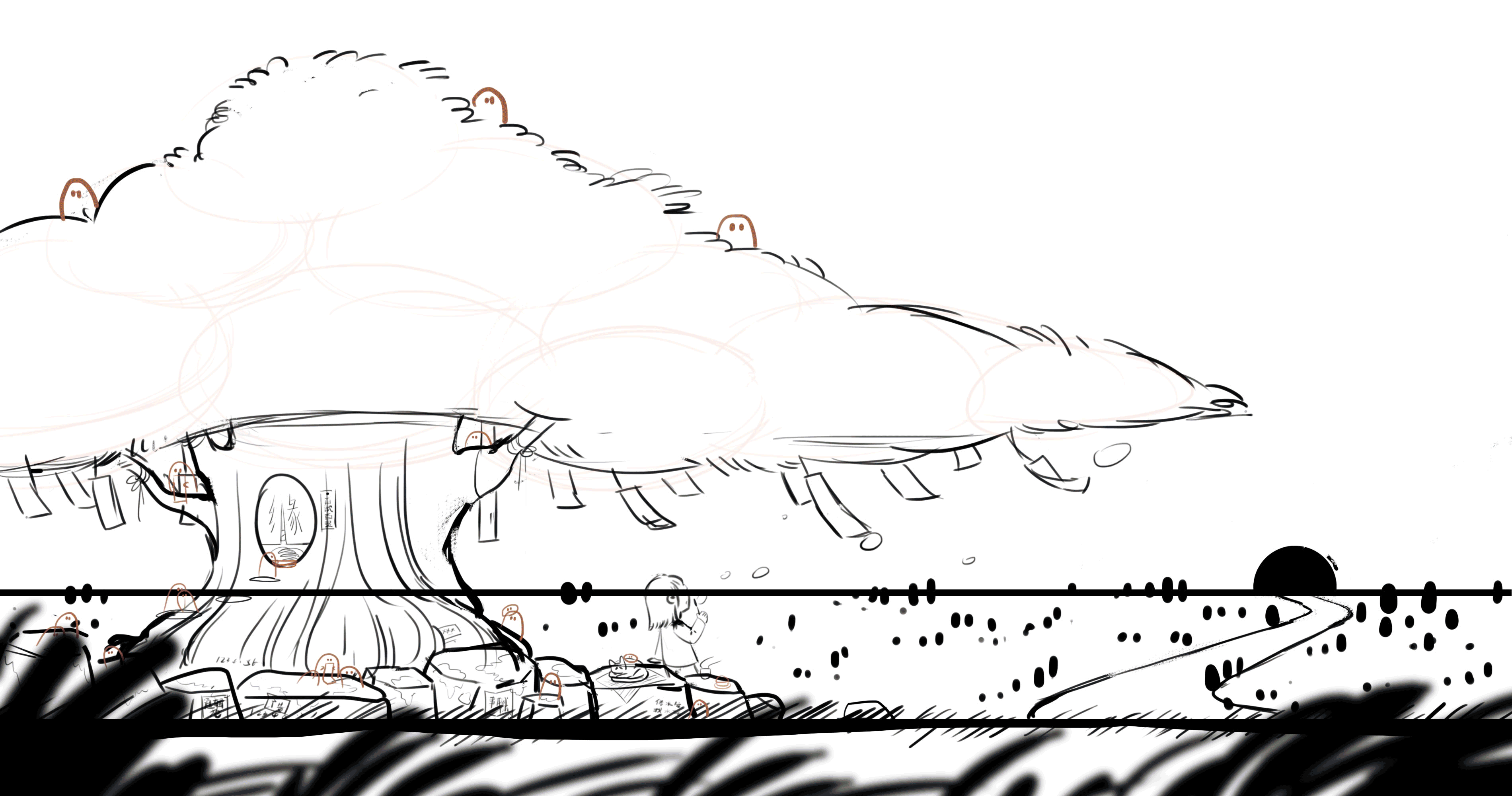 《和猫一起·幽灵同行》