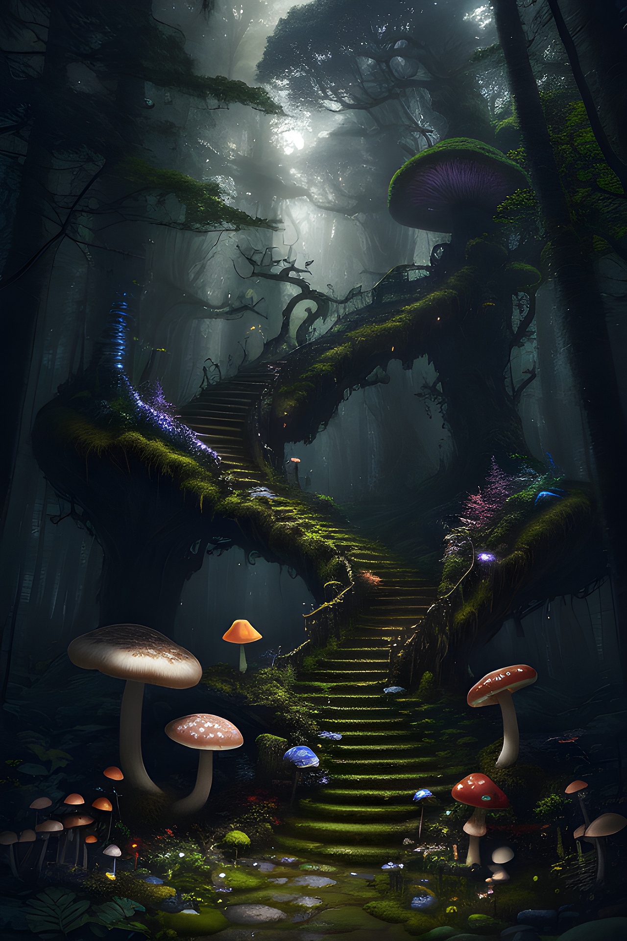 梦幻蘑菇屋系列（图ZMzM5NTI4ODM2） - 概念设定 - 站酷设计师XYmoon4原创素材 - 站酷ZCOOL