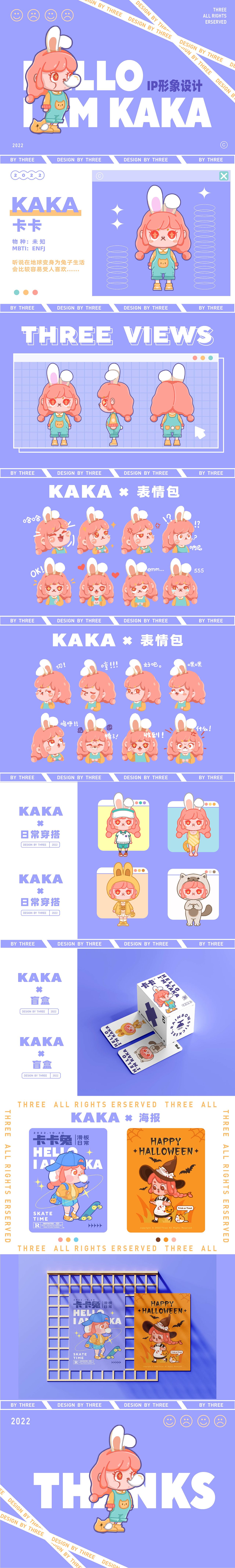 兔年卡卡兔IP设计