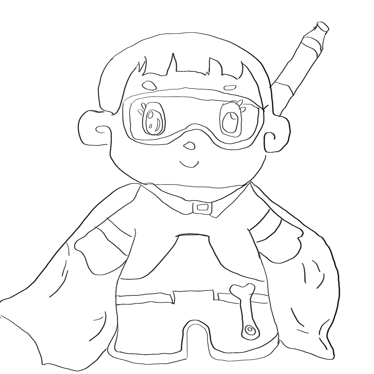 消防员ip形象——Q版形象