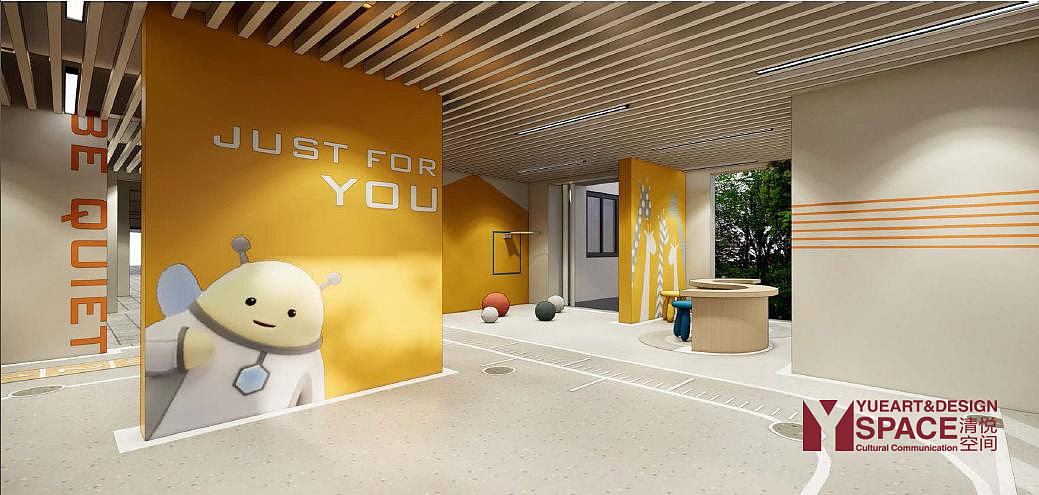 商业街软装 清悦空间 富力淮南架空层设计