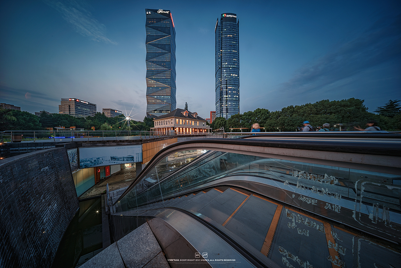 《河西.中央公园》（图ZMzEyMjc3MDQ4） - 环境/建筑摄影 - 站酷设计师摄影师子意原创素材 - 站酷ZCOOL