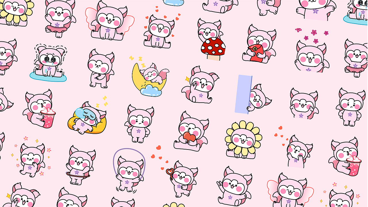 作品集 | 原创IP设计 | 花小狸&花花家族