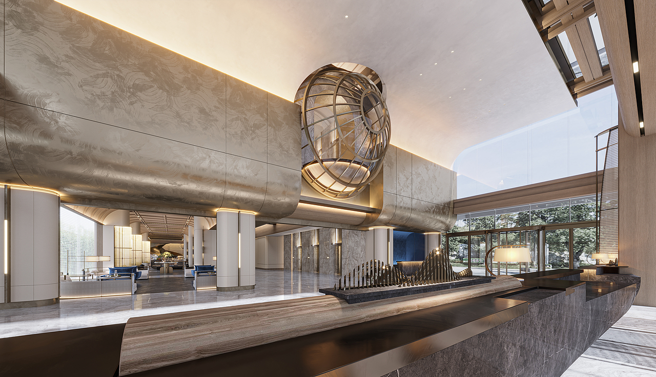 主题酒店表现作品