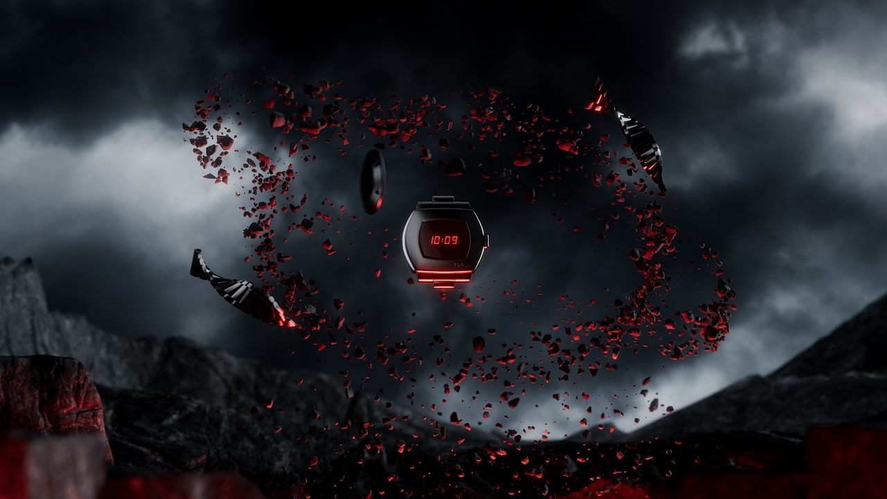 C4D手表概念动态