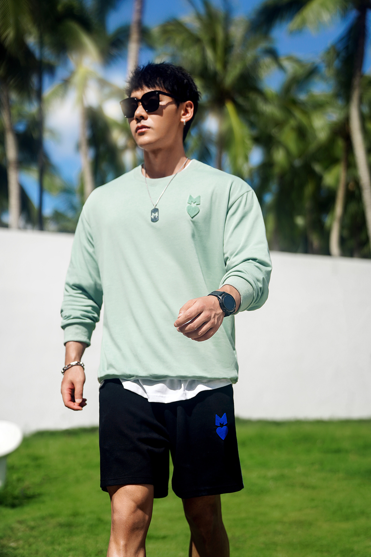 电商男士服装摄影