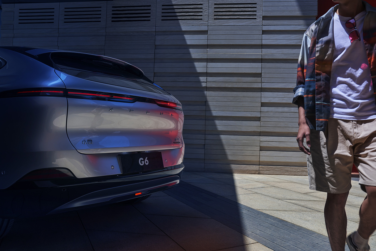 「汽车修图」全新小鹏G6上市人车美图修图