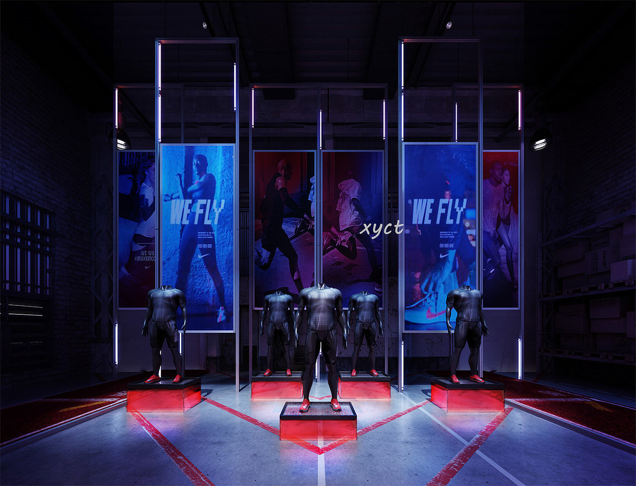 工装&NIKE 运动概念店