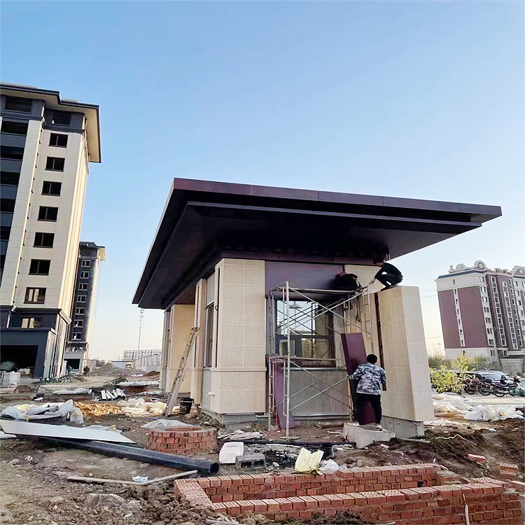 售楼部小区钢结构廊架定制不锈钢长廊园林景观工程承包