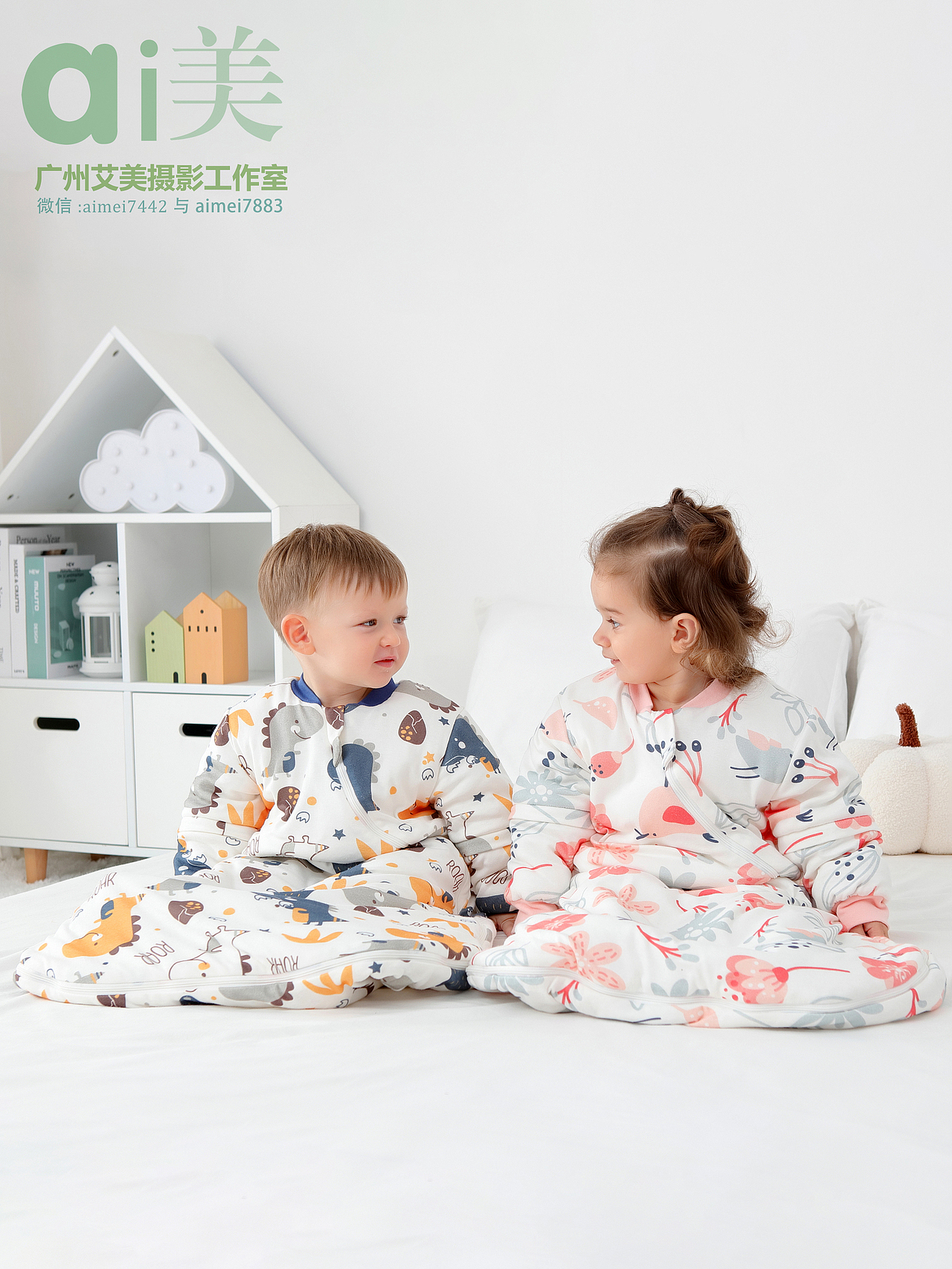 童装拍摄广州外国母婴装儿童产品拼拍模特拍照淘宝摄影