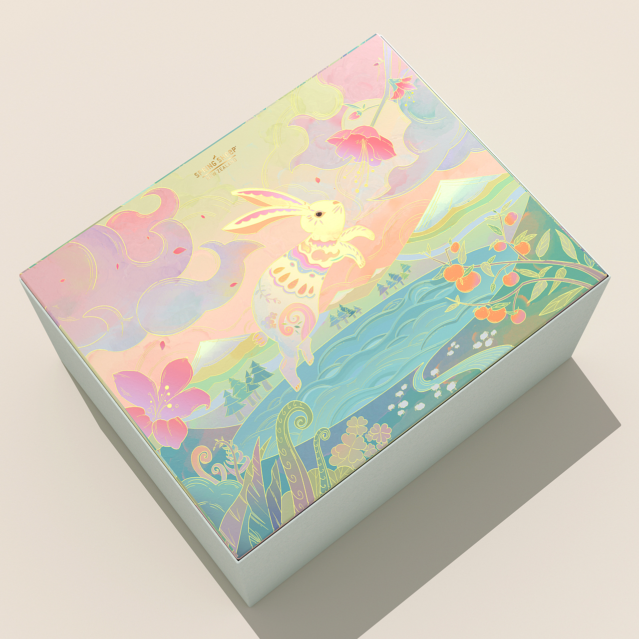 兔年绵羊奶礼盒