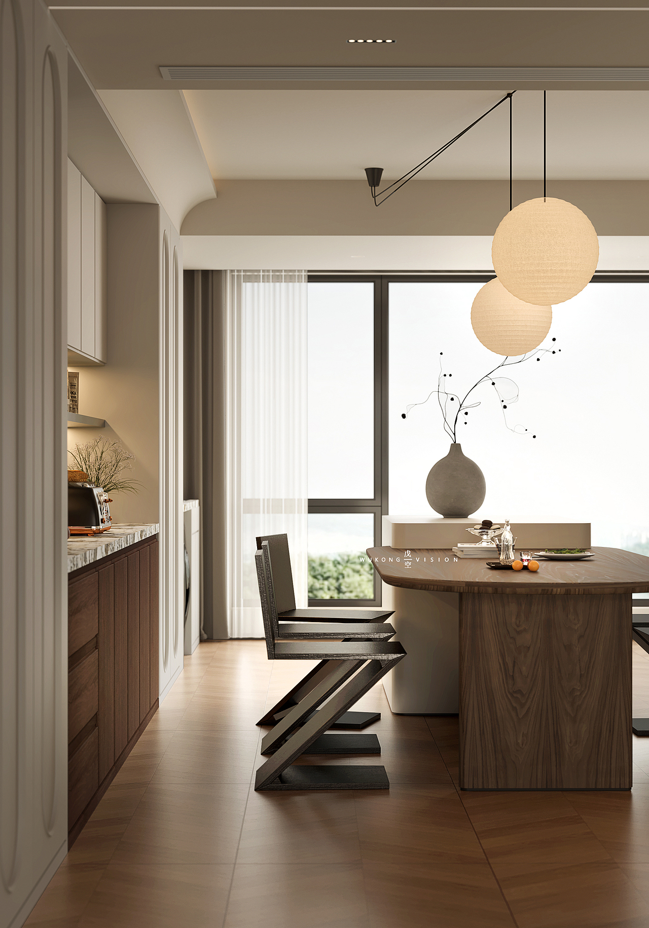 中古风一戊空效果图表现