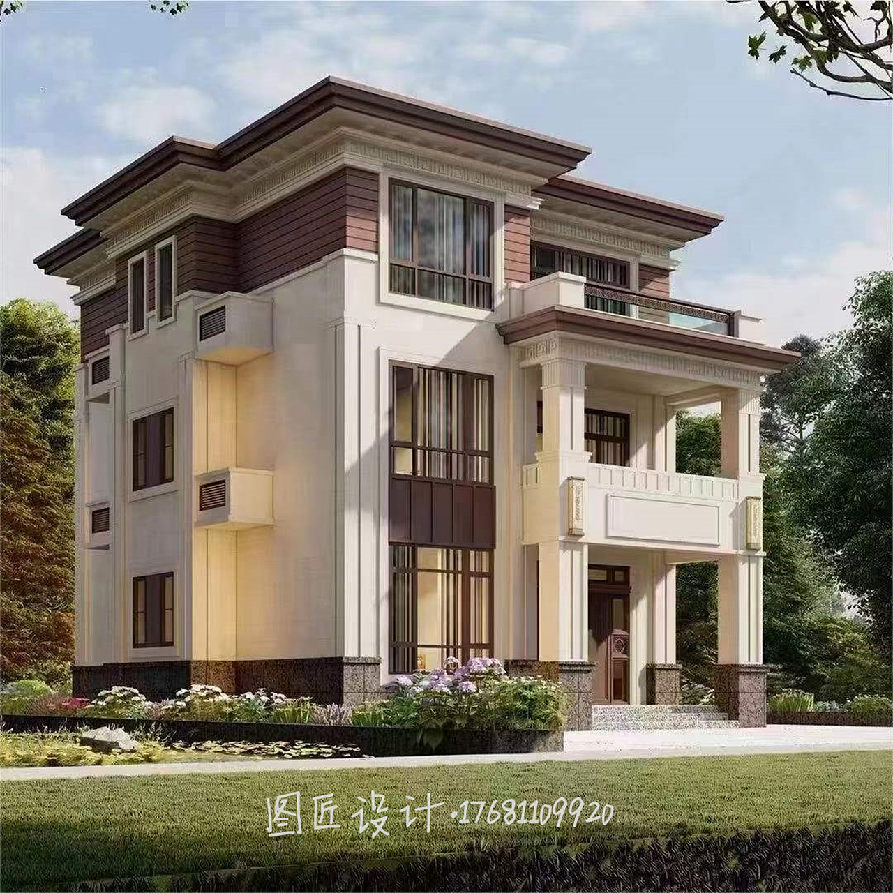 别墅外观设计,总有一款是你喜欢的.