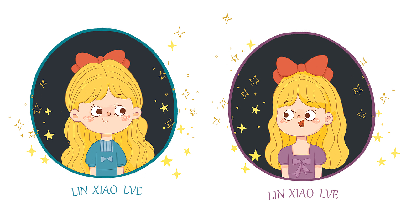 少女合集（图ZMzQ3ODM4NDM2） - 创作习作 - 站酷设计师林小略原创素材 - 站酷ZCOOL