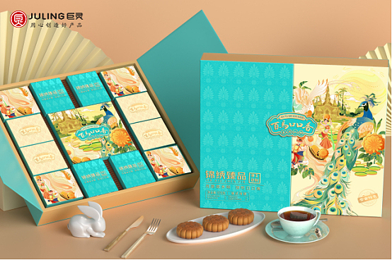 巨灵设计｜百马口口香特色精致中秋礼盒设计