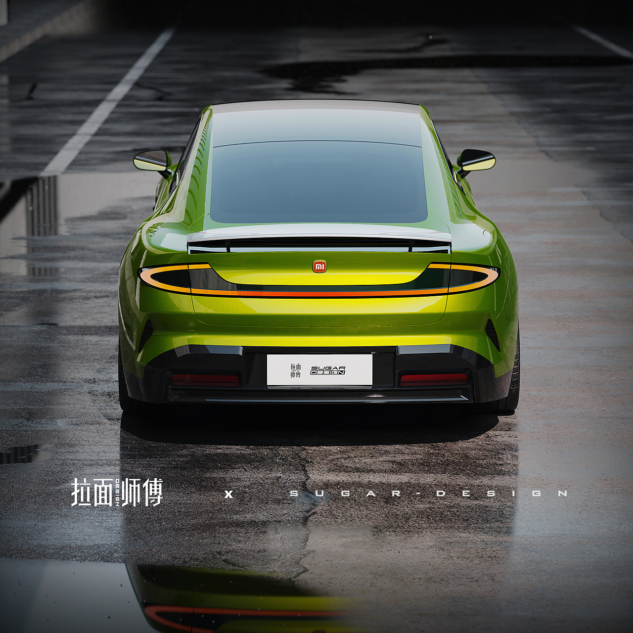 年轻人的第一台轿跑车?!小米MS11新车设计预览!