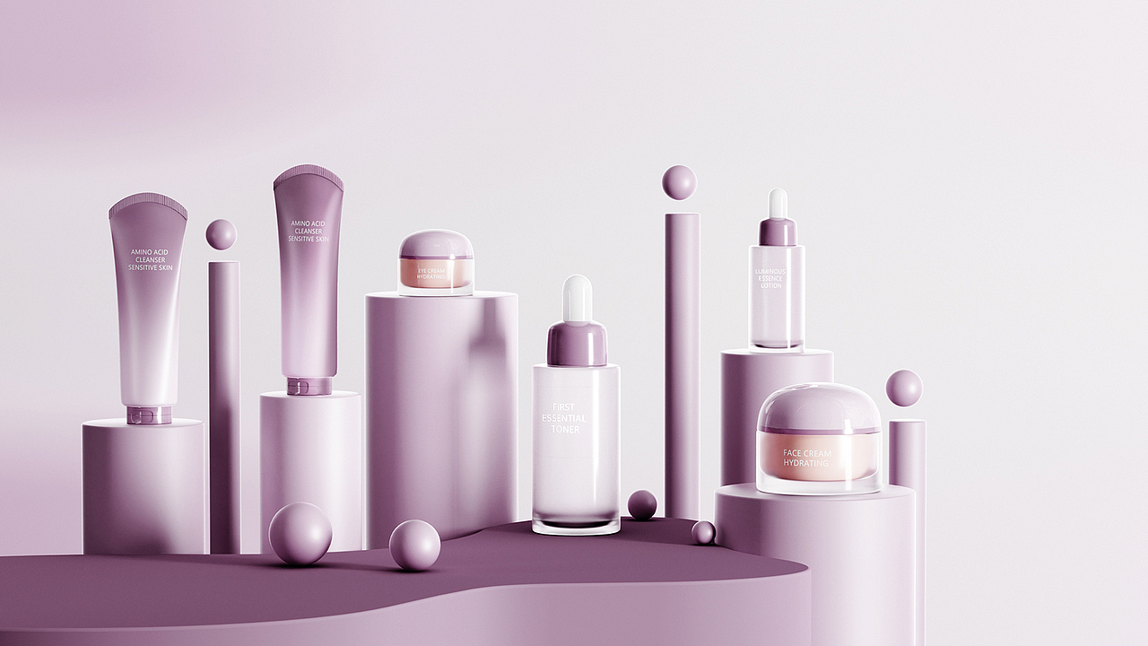 美妆类渲染（图ZMzQ5MjE0MjA4） - 电商 - 站酷设计师鱼跃花见原创素材 - 站酷ZCOOL