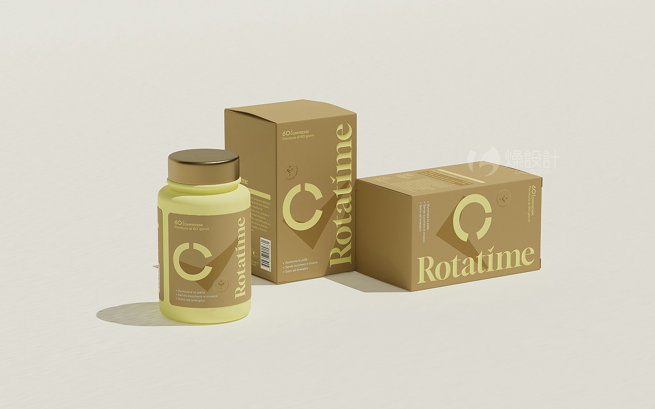 Rotatime感受生活年轻态丨膳食补剂品牌设计全案（图ZMzI3ODI3NjAw） - 包装 - 站酷设计师Art_aden原创素材 - 站酷ZCOOL