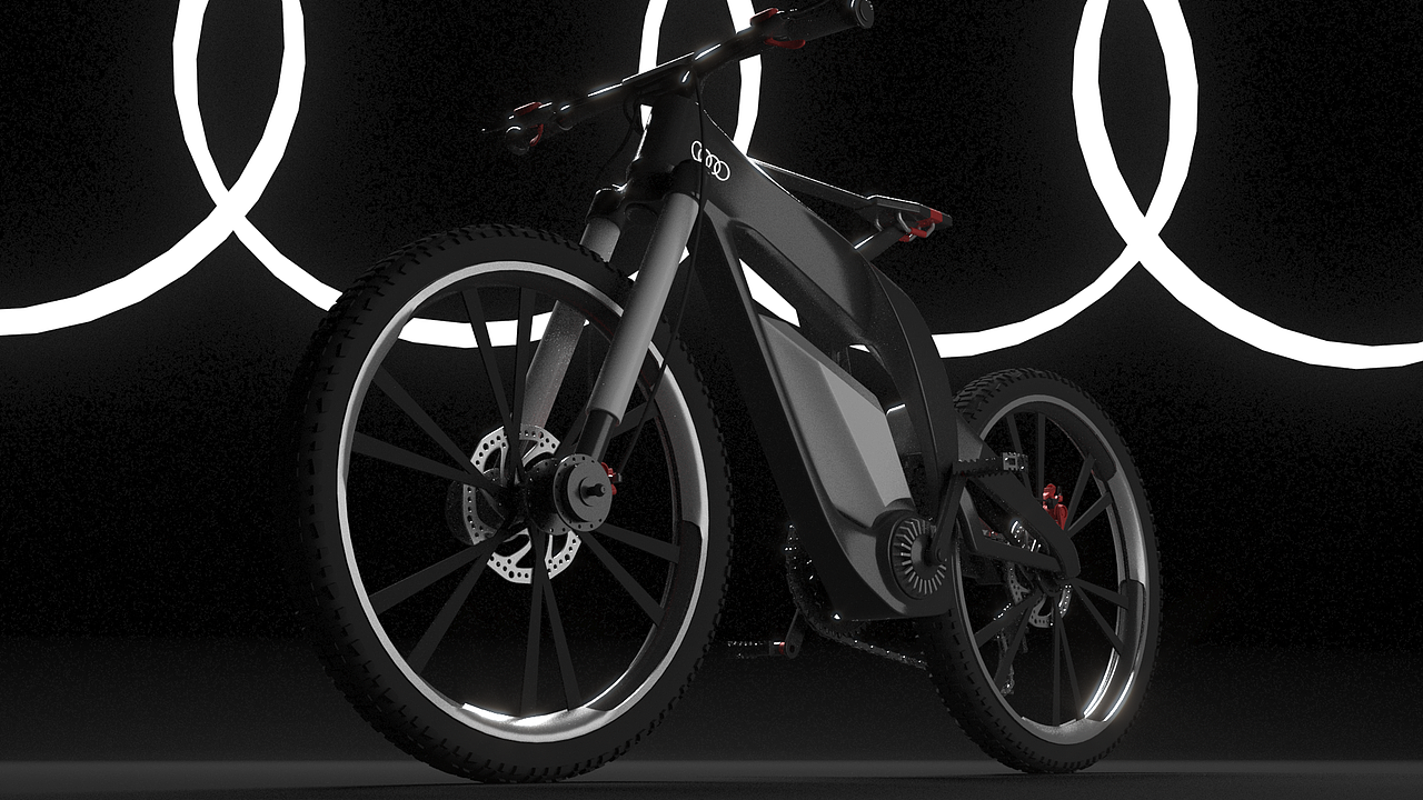 奥迪E-bike概念自行车（图ZMzAyMDY4NzAw） - 机械/交通 - 站酷设计师Lingsu_Concept原创素材 - 站酷ZCOOL