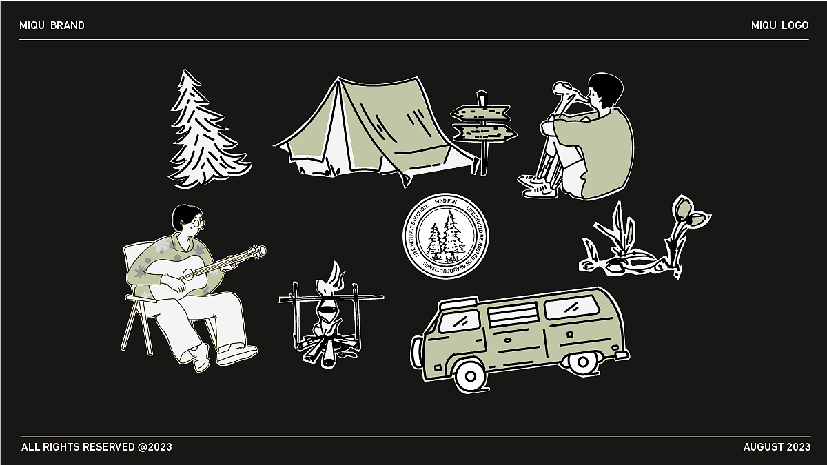 【Find fun觅趣】户外品牌设计/露营/vi