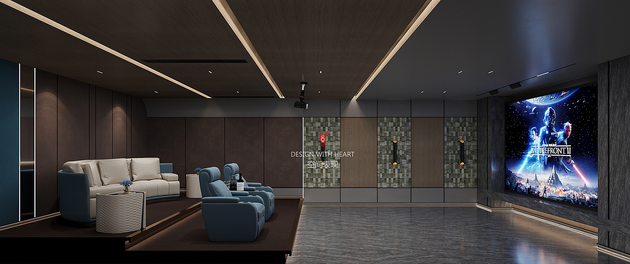 V8空间表现 | 现代别墅设计（图ZMzA0Mzk1Mjc2） - 家装设计 - 站酷设计师V8空间表现原创素材 - 站酷ZCOOL