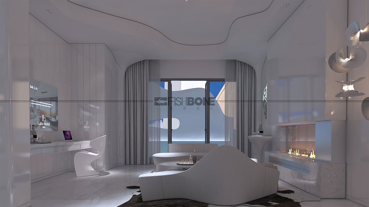 鱼骨设计——大理理想邦壹号院（图ZMzAyMjYxMzI4） - 酒店餐饮设计 - 站酷设计师鱼骨设计事务所原创素材 - 站酷ZCOOL