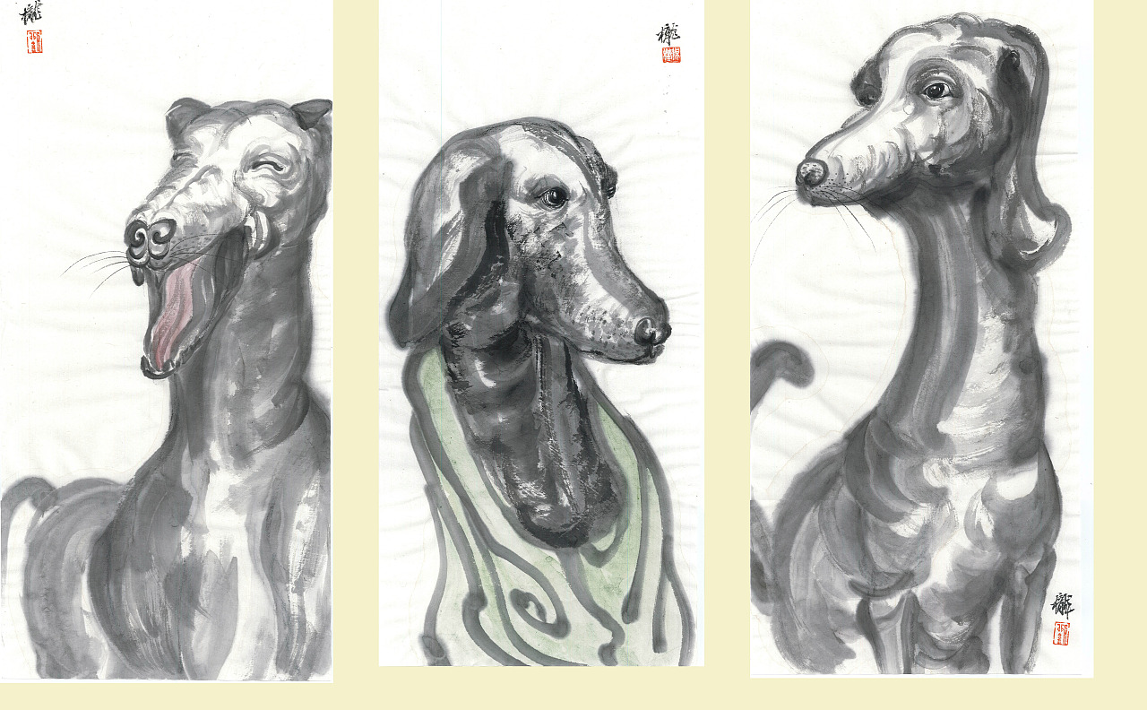 最近的一些手绘国画（图ZMzUwNjExODA0） - 绘画 - 站酷设计师九四无影无踪原创素材 - 站酷ZCOOL