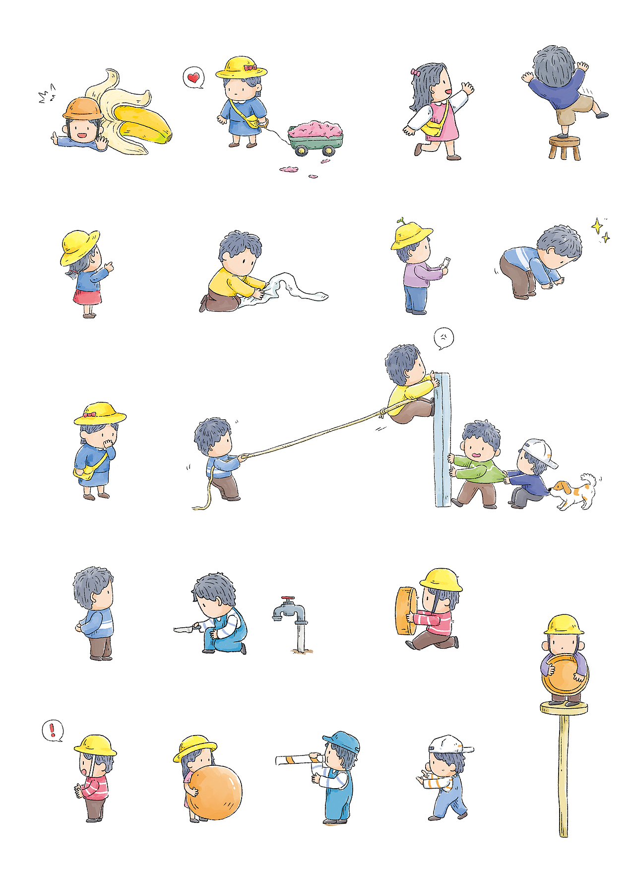 整理的一些之前画的卡通人物（图ZMzY1NTc0NjM2） - 儿童插画 - 站酷设计师王晟良原创素材 - 站酷ZCOOL