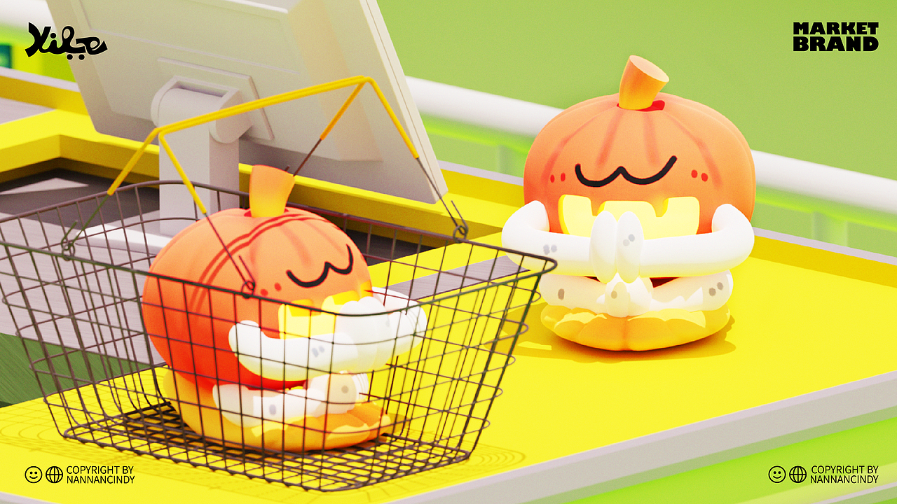 喜乐菜市场|品牌&IP形象设计